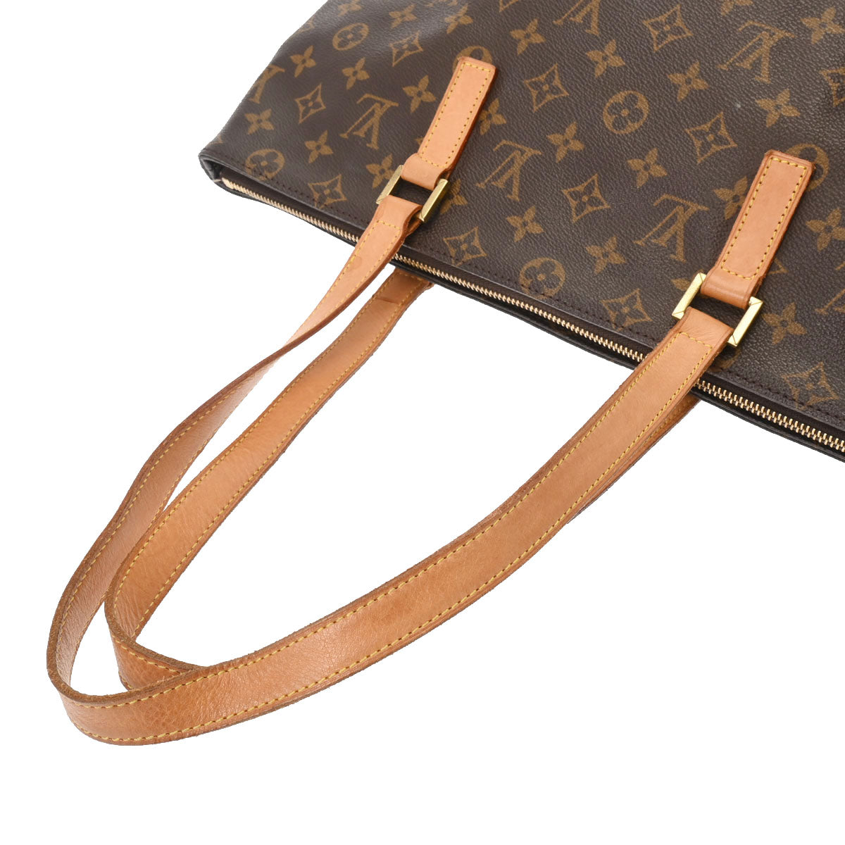 LOUIS VUITTON ルイヴィトン モノグラム カバメゾ ブラウン M51151 レディース モノグラムキャンバス トートバッグ Bランク 中古  - HOT SALE限定