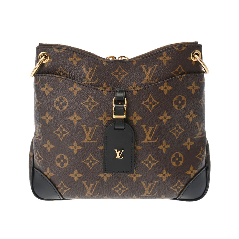 LOUIS VUITTON ルイヴィトン モノグラム オデオンNM PM ブラウン M45353 レディース モノグラムキャンバス ショルダーバッグ 新同 中古 銀蔵