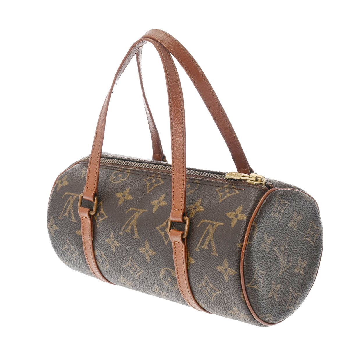 ルイヴィトンパピヨン22 旧型 14145 ブラウン レディース モノグラムキャンバス ハンドバッグ M51367 LOUIS VUITTON 中古  – 銀蔵オンライン