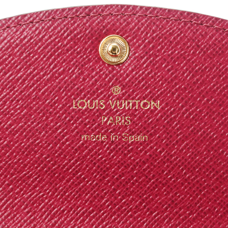 LOUIS VUITTON ルイヴィトン モノグラム ポルトモネロザリ　旧型 フューシャ M41939 レディース モノグラムキャンバス コインケース Aランク 中古 銀蔵