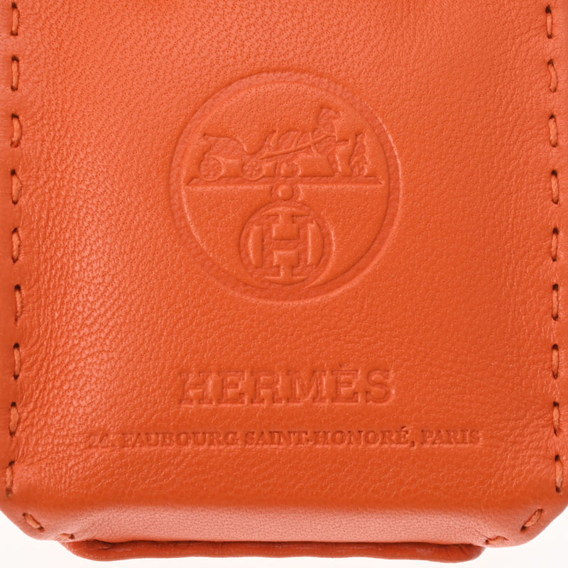 HERMES エルメス サックオランジュ バッグチャーム フー Y刻印(2020年頃) レディース アニューミロ チャーム 新同 中古 銀蔵