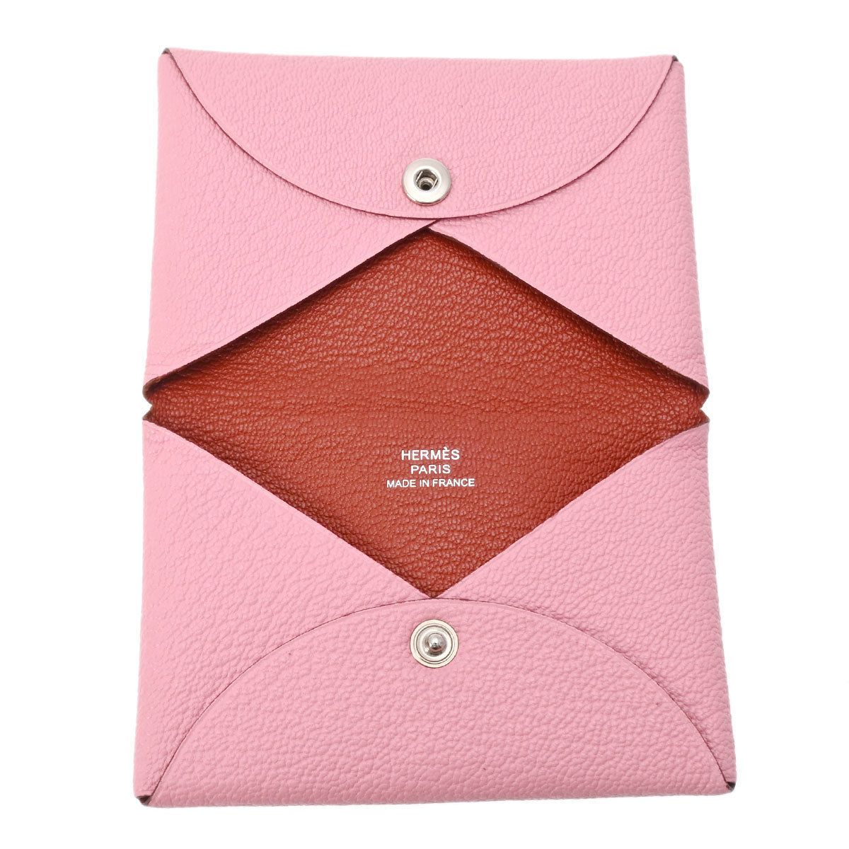 エルメスカルヴィ ヴェルソ ローズコンフェッティ/ブリック Y刻印(2020