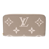 LOUIS VUITTON ルイヴィトン モノグラムアンプラント ジッピーウォレット トゥルトレール/クレーム M69794 ユニセックス レザー 長財布 ABランク 中古 銀蔵