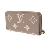 LOUIS VUITTON ルイヴィトン モノグラムアンプラント ジッピーウォレット トゥルトレール/クレーム M69794 ユニセックス レザー 長財布 ABランク 中古 銀蔵