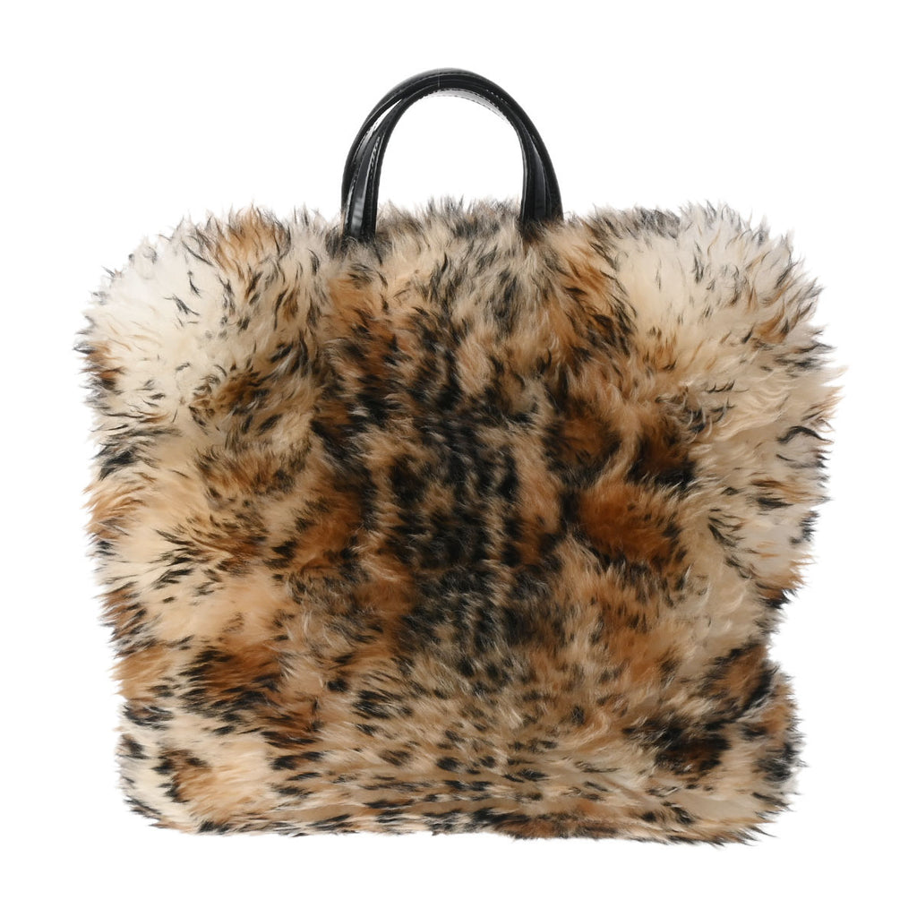 ルイヴィトンアニマルコレクション サックプラ ベージュ/黒/ブラウン  