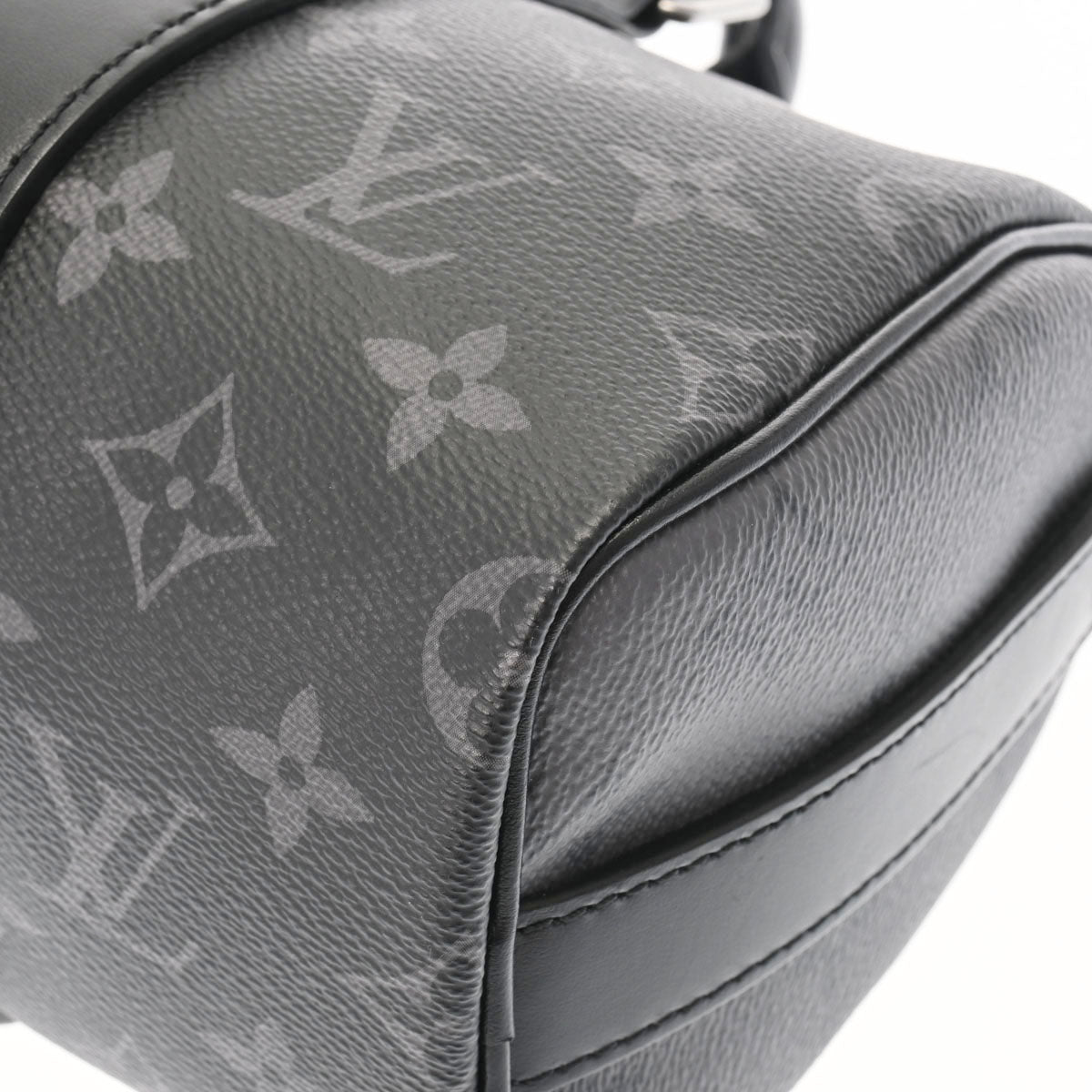 ルイヴィトンキーポルバンドリエール 25 43019 ブラック メンズ