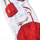 LOUIS VUITTON ルイヴィトン バンドー アップアンドアウェイ ピンク/ホワイト M78442 レディース シルク100％ スカーフ Aランク 中古 銀蔵