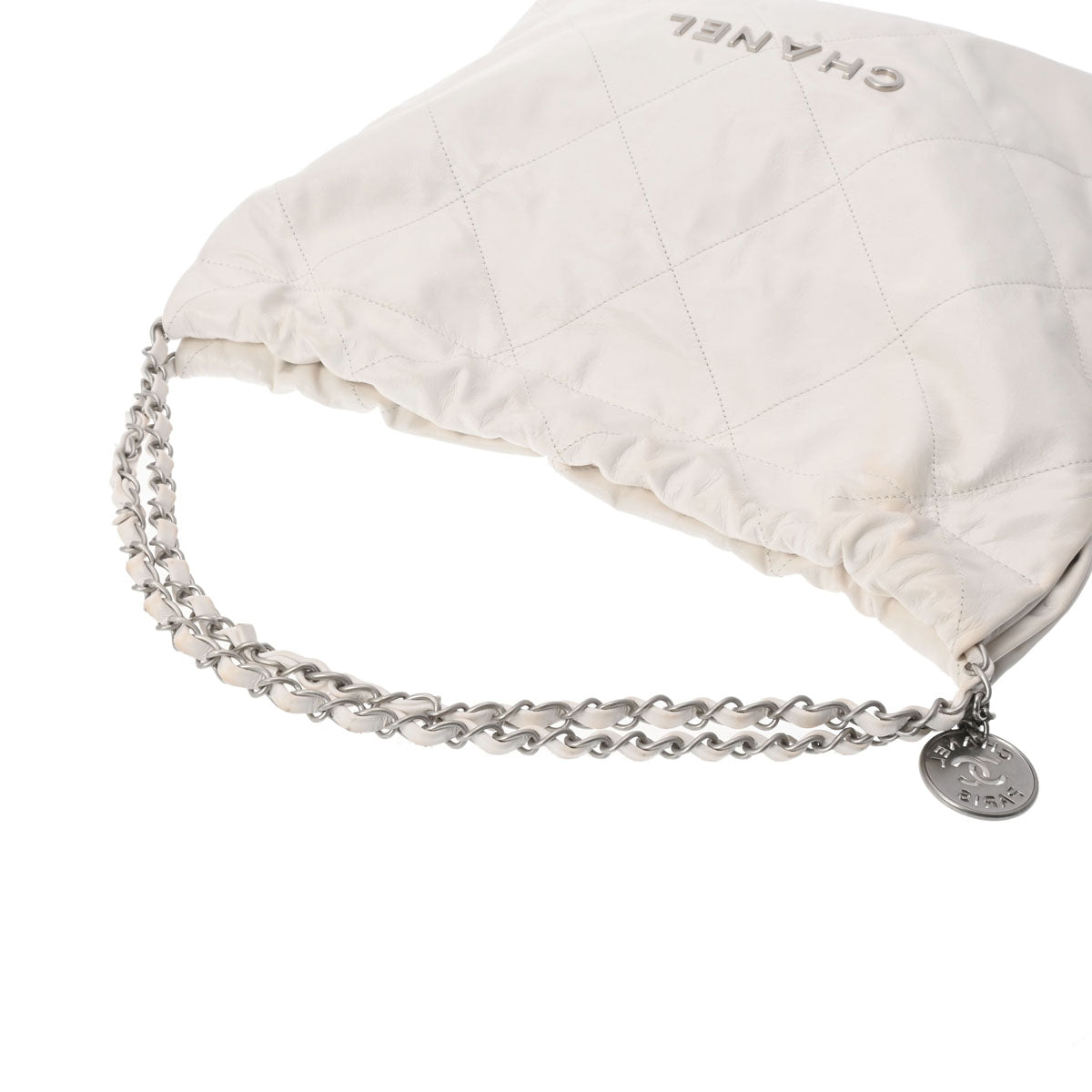 極美品 CHANEL シャネル マトラッセ ミニショッピングバッグ