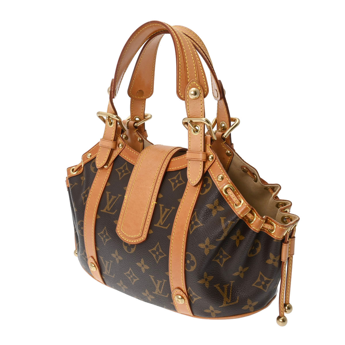 Louis Vuitton ダークブラウン ハンドバッグ バッグ