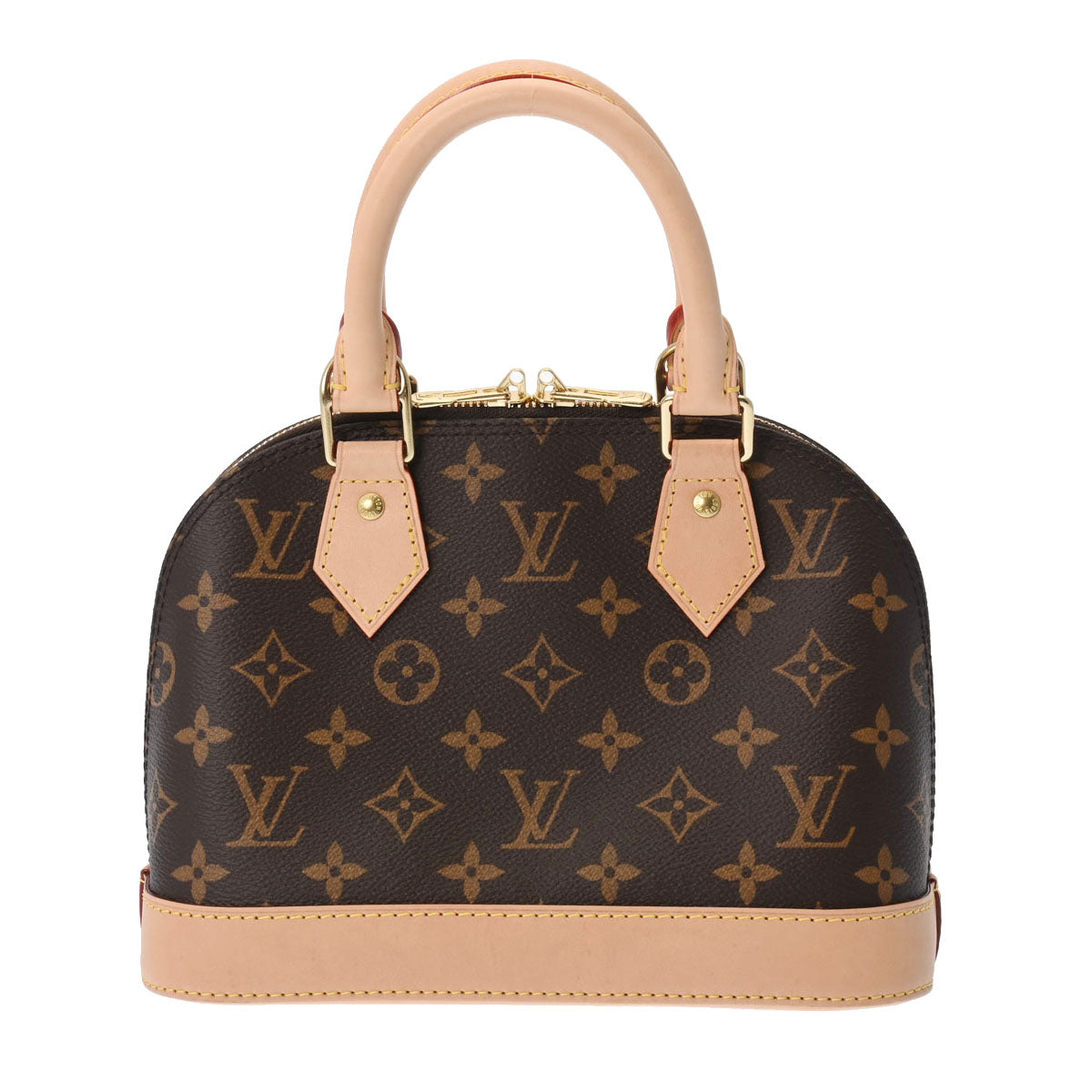 完璧Louis Vuitton モノグラム ハンドバッグ ルイヴィトンアルマ BB 2WAY 14145 ブラウン レディース モノグラム