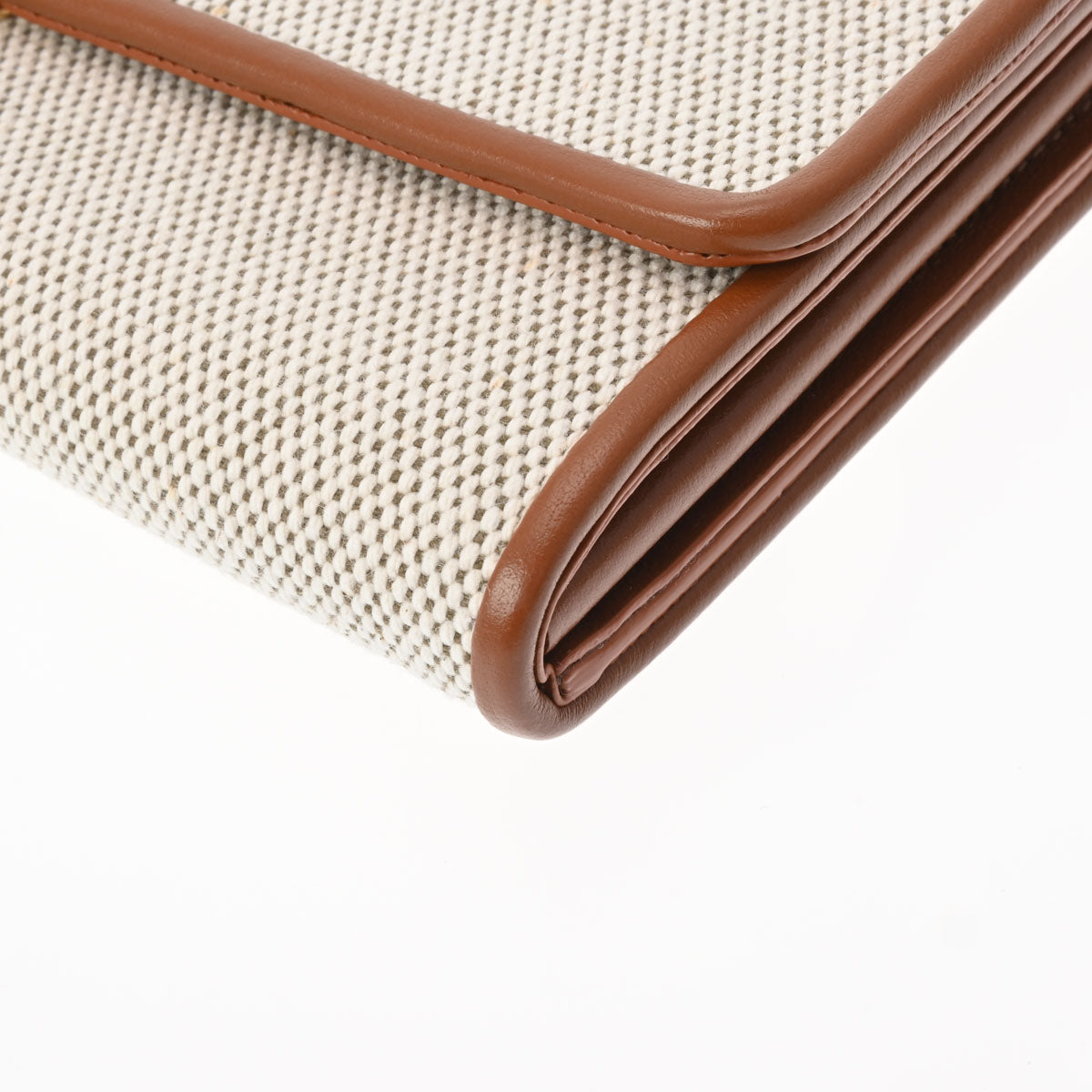 ルイヴィトンポルトフォイユ カプシーヌ ブラウン レディース レザー  