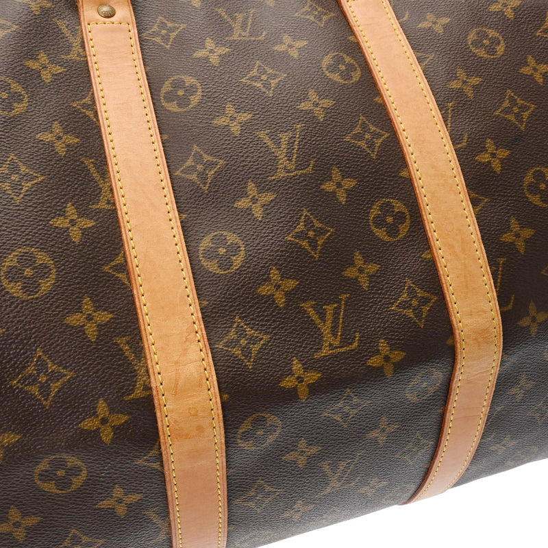 LOUIS VUITTON ルイヴィトン モノグラム キーポルバンドリエール 55 旧型 ブラウン M41414 レディース モノグラムキャンバス ボストンバッグ Bランク 中古 銀蔵