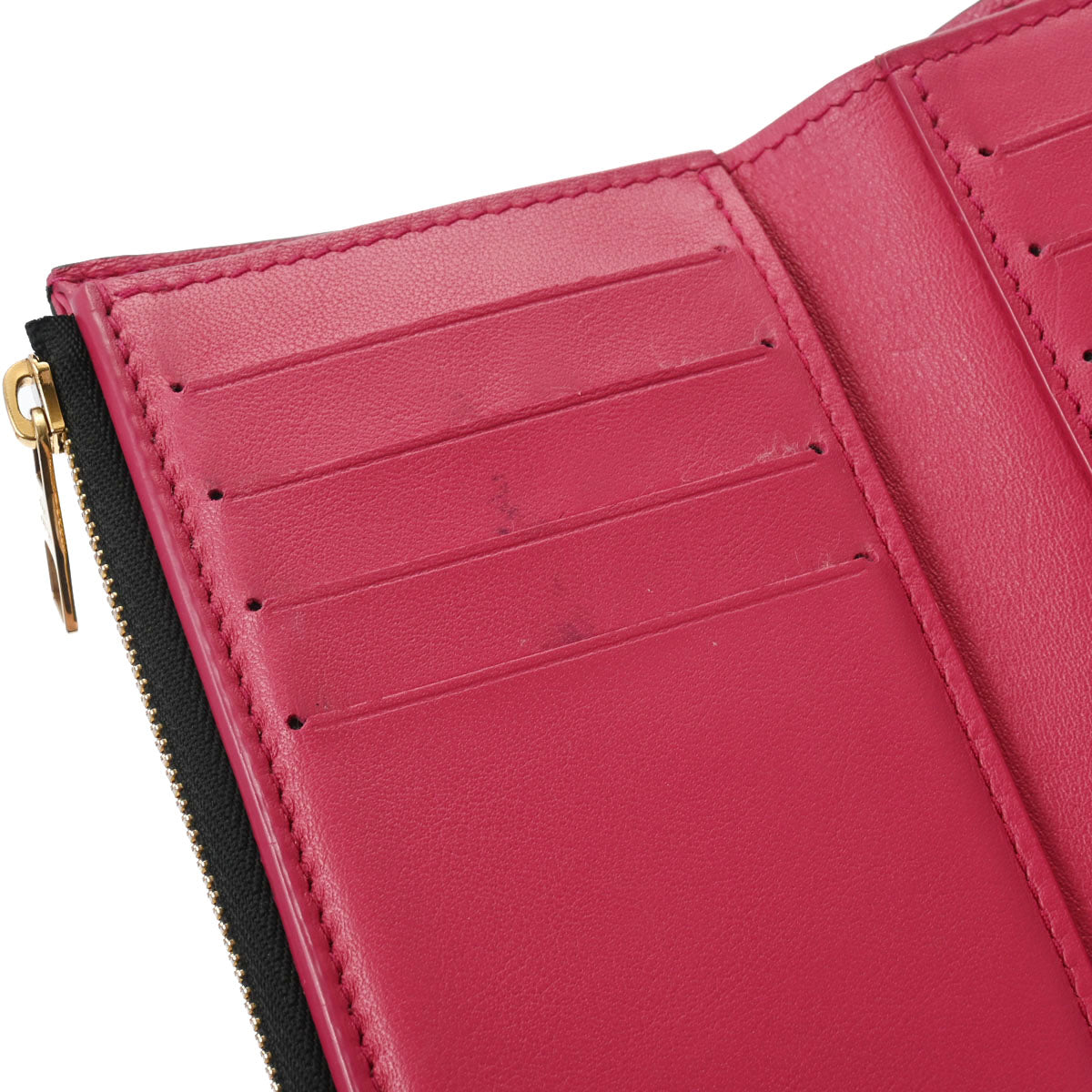 ルイヴィトンポルトフォイユ カプシーヌ コンパクト ノワール/ホット