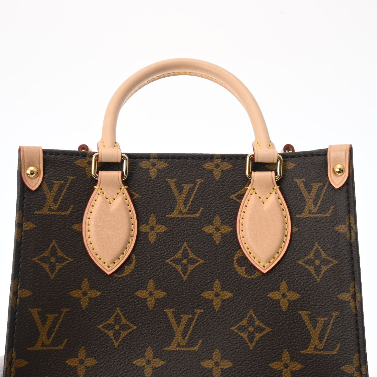 LOUIS VUITTON サック プラ モノグラム キャンバス バッグ ルイヴィトンサックプラ BB 14145 ブラウン レディース モノグラム
