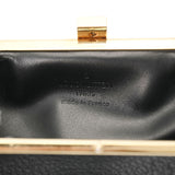 LOUIS VUITTON ルイヴィトン スハリ ポルトモネヴィエノワ がま口小銭入れ ノワール M91832 ユニセックス レザー コインケース ABランク 中古 銀蔵