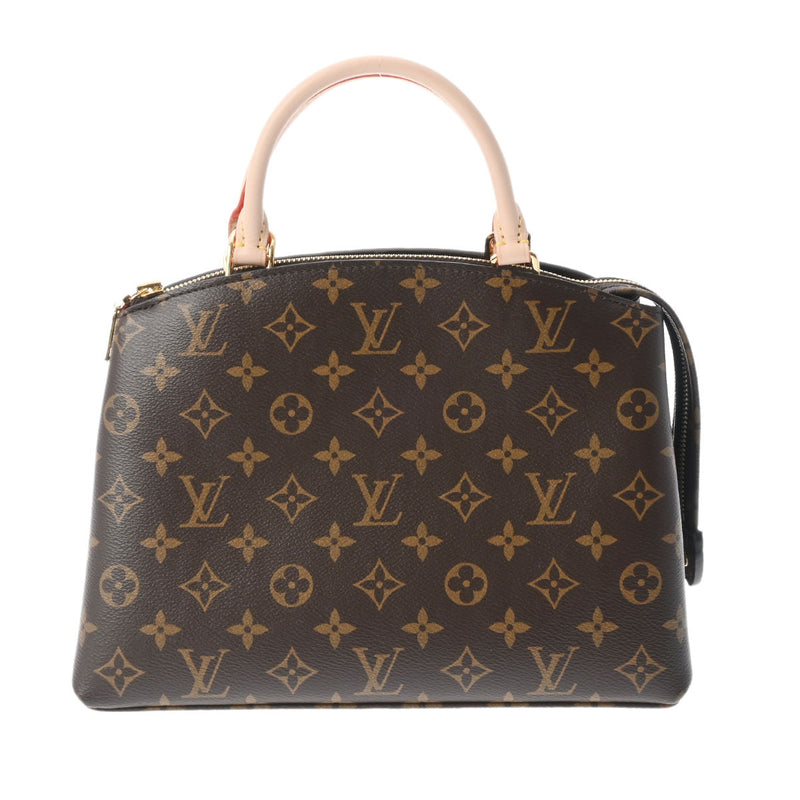 LOUIS VUITTON ルイヴィトン モノグラム プティパレ PM ブラウン M45900 レディース モノグラムキャンバス 2WAYバッグ 新同 中古 銀蔵