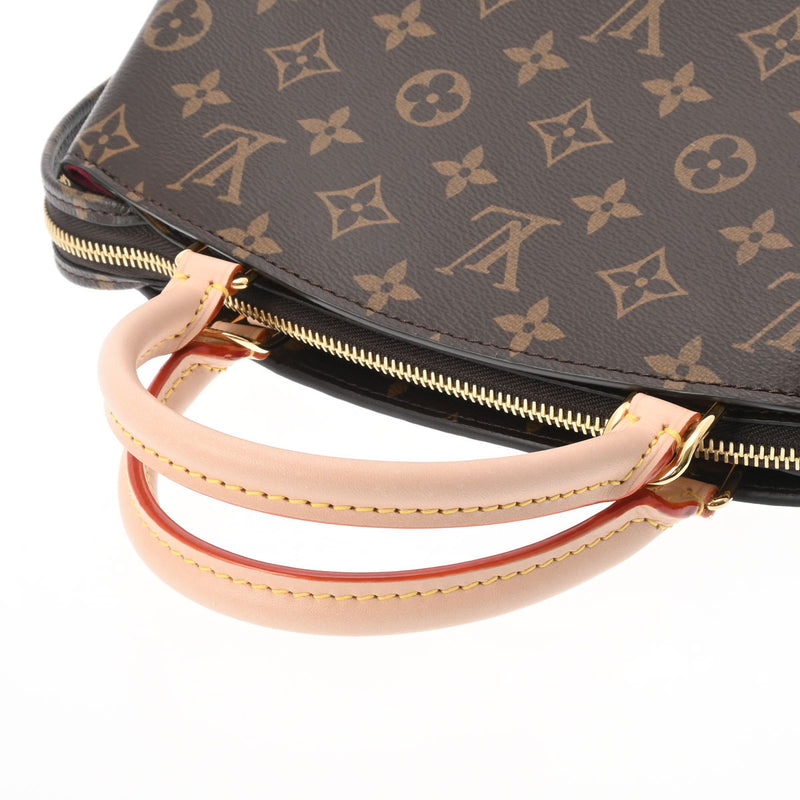 LOUIS VUITTON ルイヴィトン モノグラム プティパレ PM ブラウン M45900 レディース モノグラムキャンバス 2WAYバッグ 新同 中古 銀蔵