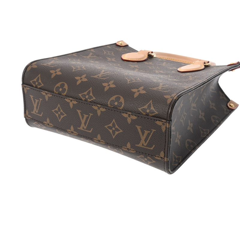 LOUIS VUITTON ルイヴィトン モノグラム サックプラ BB ブラウン M46265 レディース モノグラムキャンバス 2WAYバッグ 新同 中古 銀蔵