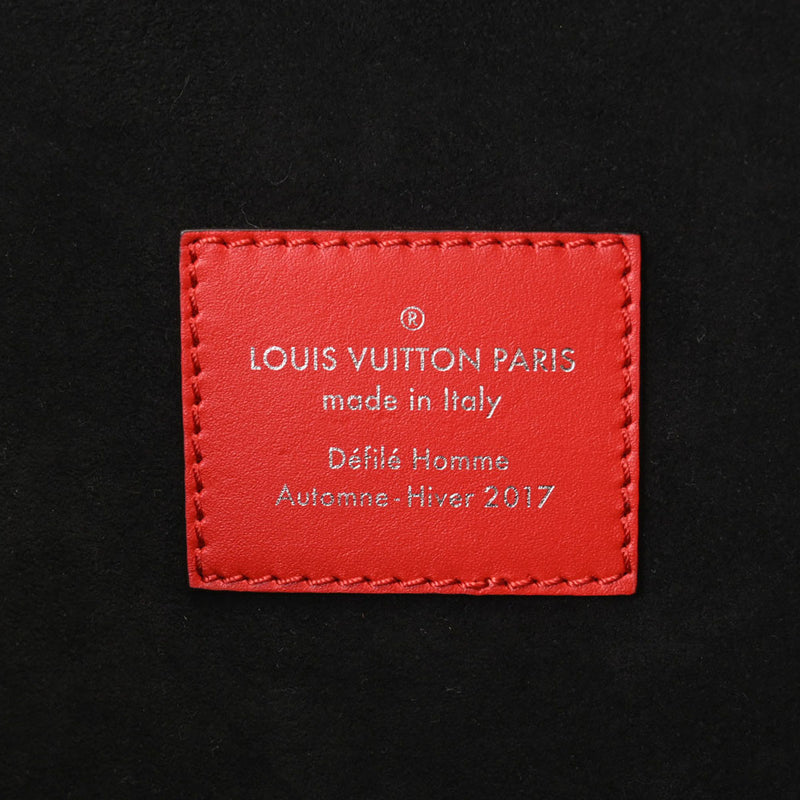LOUIS VUITTON ルイヴィトン エピ バムバッグ LV×Supremeコラボ 赤 M53418 ユニセックス エピレザー ボディバッグ Aランク 中古 銀蔵