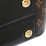 LOUIS VUITTON ルイヴィトン モノグラム チェリーウッド PM 黒 M53353 レディース パテントレザー ハンドバッグ ABランク 中古 銀蔵