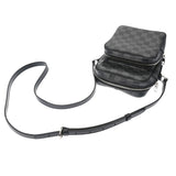 LOUIS VUITTON ルイヴィトン ダミエ グラフィット レム ブラック N41446 メンズ ダミエグラフィットキャンバス ショルダーバッグ Aランク 中古 銀蔵