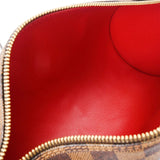 LOUIS VUITTON ルイヴィトン ダミエ パピヨン GM ブラウン N51303 レディース ダミエキャンバス ハンドバッグ Aランク 中古 銀蔵