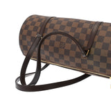 LOUIS VUITTON ルイヴィトン ダミエ パピヨン GM ブラウン N51303 レディース ダミエキャンバス ハンドバッグ Aランク 中古 銀蔵