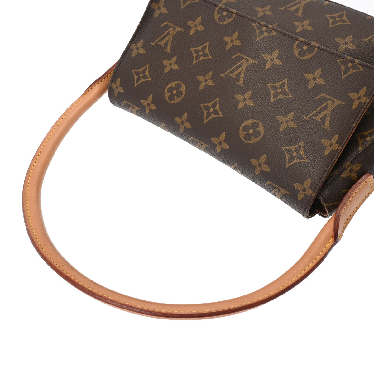 ルイヴィトンミニルーピング 14145 ブラウン レディース モノグラム