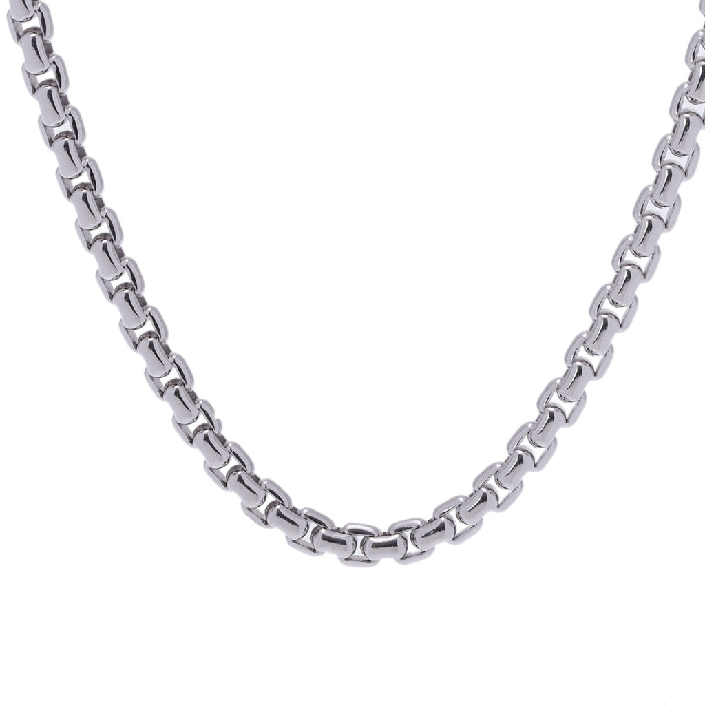 TIFFANY&Co. ティファニーK18ホワイトゴールドチェーン重さ約51cm ティファニーリンク チェーン レディース K18ホワイトゴールド