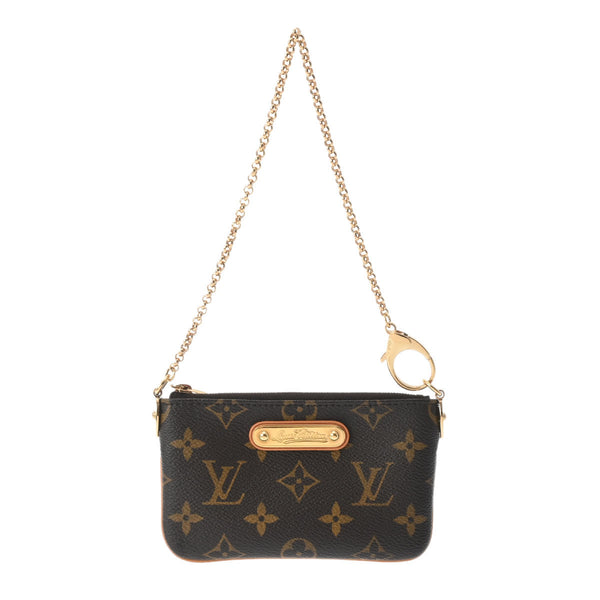 ルイヴィトンポシェット ミラ 14145 ブラウン レディース モノグラムキャンバス アクセサリーポーチ M60094 LOUIS VUITTON  中古 – 銀蔵オンライン