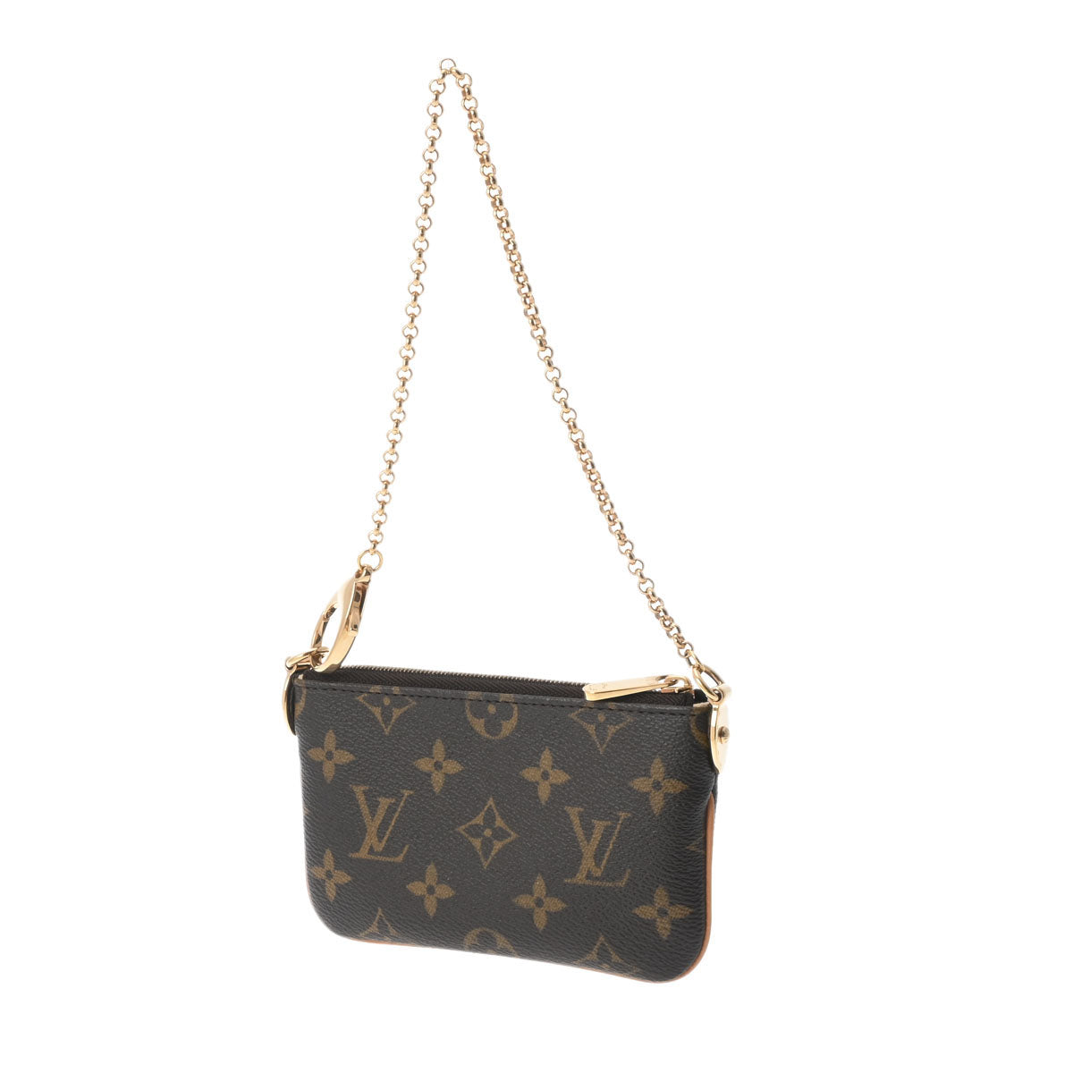 ルイヴィトンポシェット ミラ 14145 ブラウン レディース モノグラムキャンバス アクセサリーポーチ M60094 LOUIS VUITTON  中古 – 銀蔵オンライン