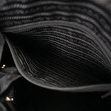 PRADA プラダ バックパック  ブラック シルバー金具 V163 メンズ ナイロン リュック・デイパック ABランク 中古 銀蔵