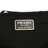 PRADA プラダ バックパック  ブラック シルバー金具 V163 メンズ ナイロン リュック・デイパック ABランク 中古 銀蔵