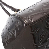 LOUIS VUITTON ルイヴィトン ヴェルニ シャーウッドPM アラマント M91493 レディース ヴェルニ ハンドバッグ Bランク 中古 銀蔵