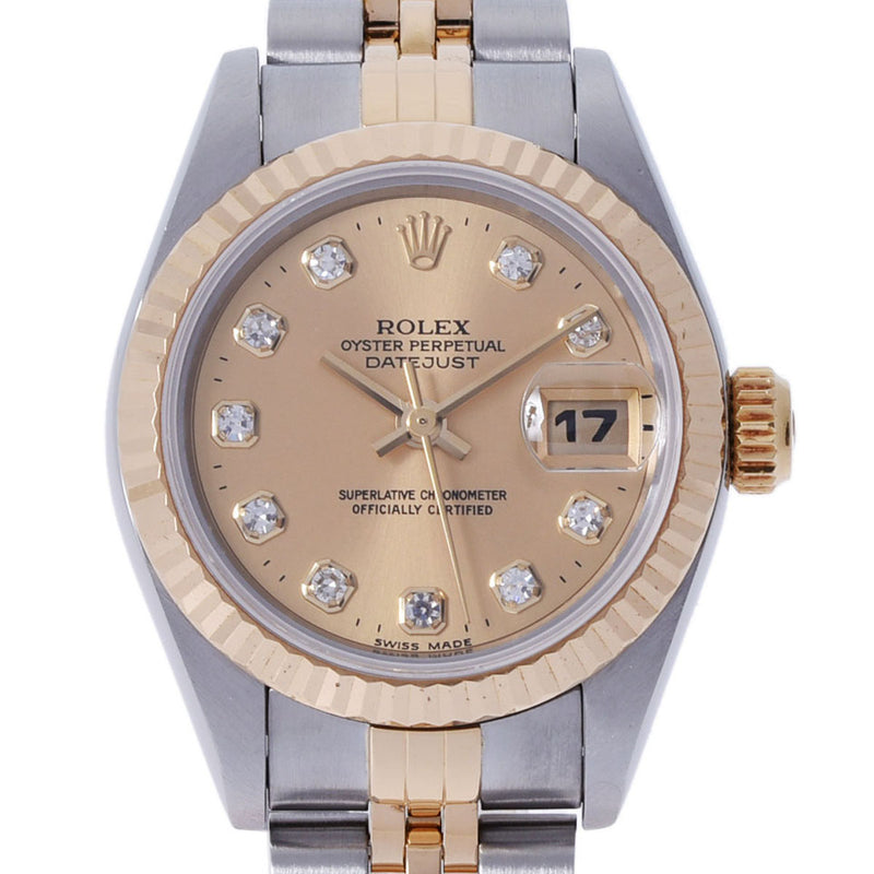 ロレックスデイトジャスト レディース 腕時計 69173G ROLEX 中古 ...