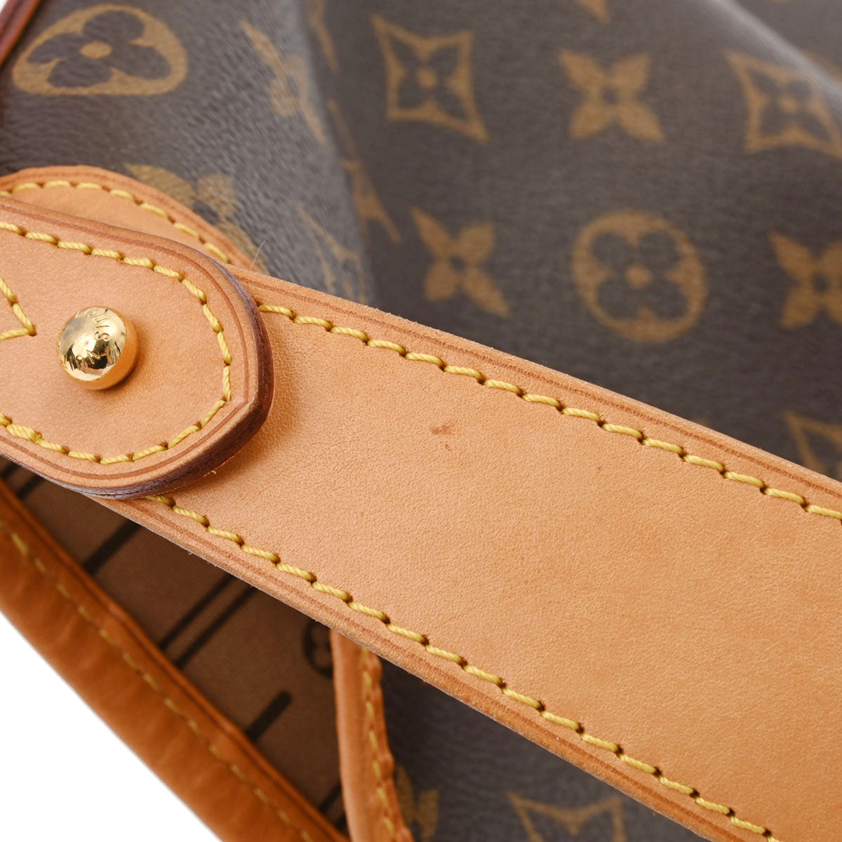LOUIS VUITTON ビーチサンダル ラバー モノグラム 保存袋付 35