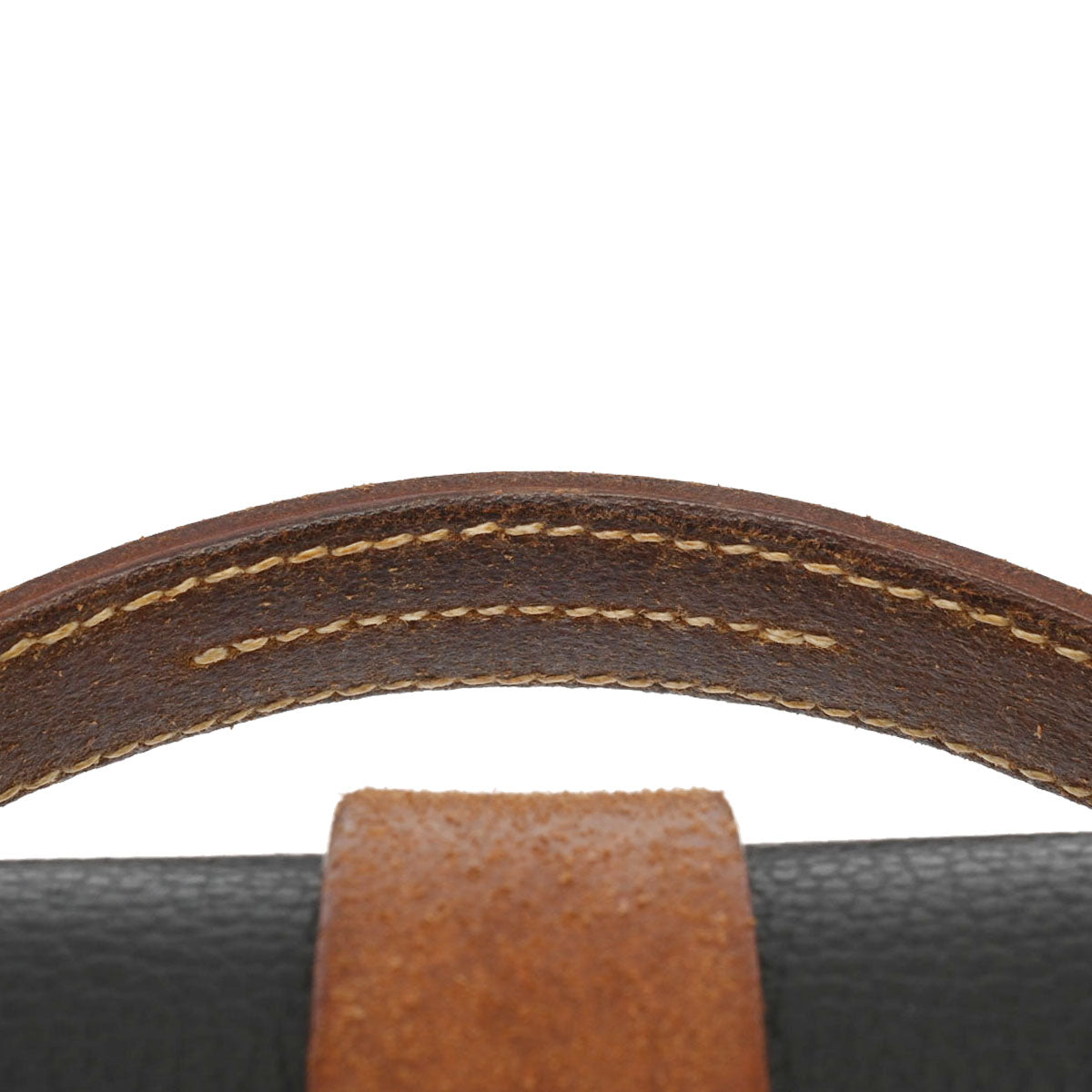 エルメスエトリヴィエール ドキュメント 黒/茶 パラジウム金具