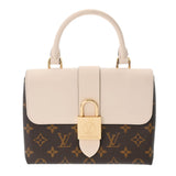 LOUIS VUITTON ルイヴィトン モノグラム ロッキー BB クレーム Ｍ44653 レディース モノグラムキャンバス 2WAYバッグ Aランク 中古 銀蔵