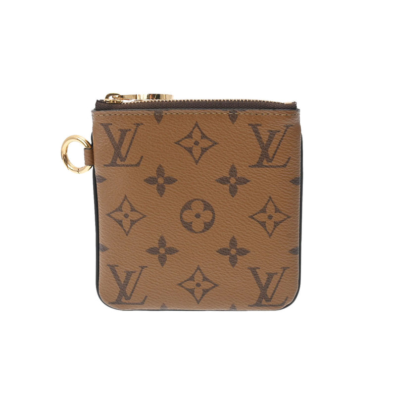 LOUIS VUITTON ルイヴィトン モノグラム ポシェットトリオ ブラウン/ベージュ M68756 レディース モノグラムジャイアント/リバース ポーチ Aランク 中古 銀蔵