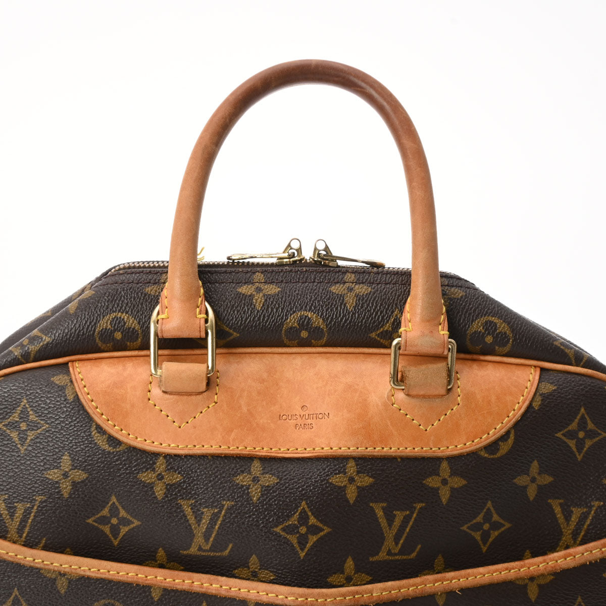 ルイヴィトンドーヴィル 14145 ブラウン レディース モノグラムキャンバス ハンドバッグ M47270 LOUIS VUITTON 中古 –  銀蔵オンライン