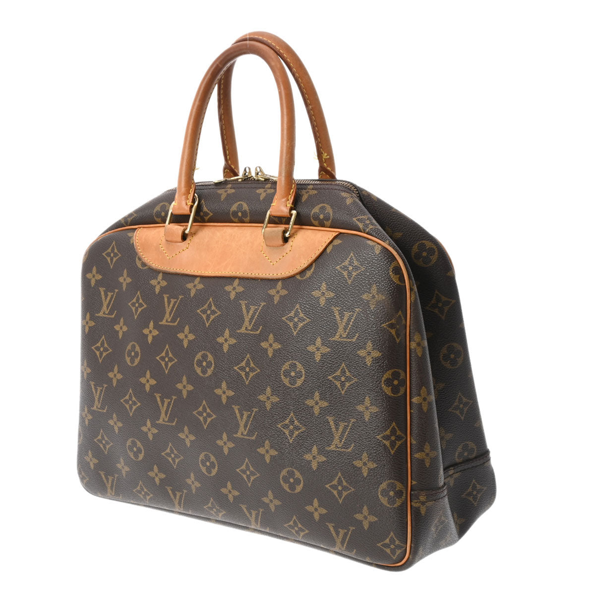 LOUIS VUITTON ルイヴィトン モノグラム ドーヴィル ブラウン M47270 レディース モノグラムキャンバス ハンドバッグ Bランク  中古 - オンライン ショップ