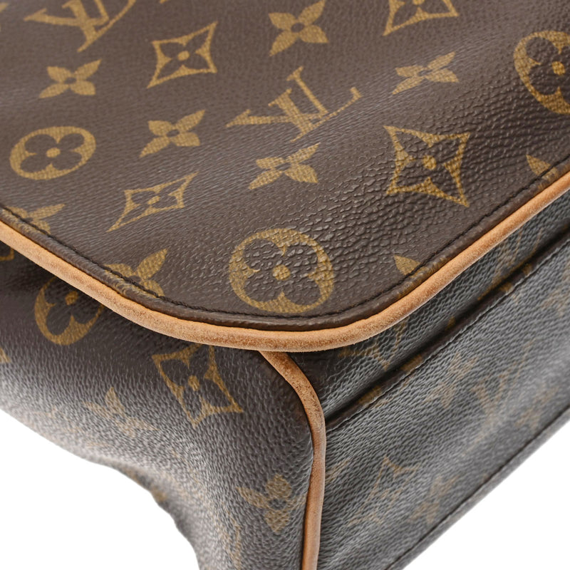 LOUIS VUITTON ルイヴィトン モノグラム アベス ブラウン M45257 レディース モノグラムキャンバス ショルダーバッグ Bランク 中古 銀蔵