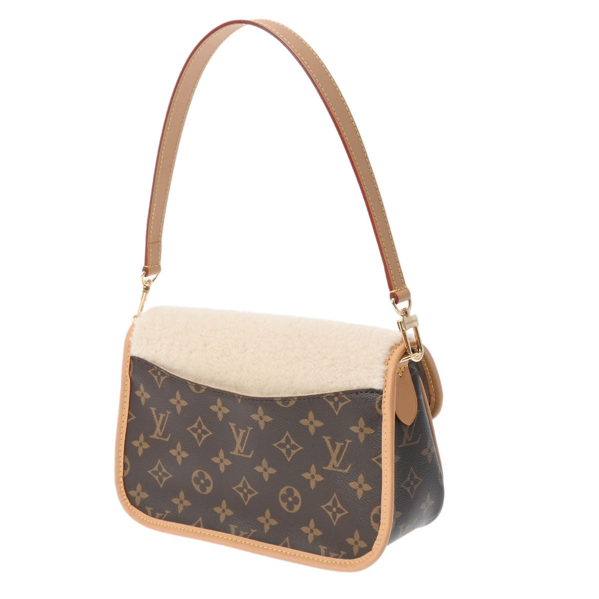 ルイヴィトンディアヌ NM PM 14145 ブラウン レディース モノグラムキャンバス ショルダーバッグ M46317 LOUIS VUITTON  中古 – 銀蔵オンライン