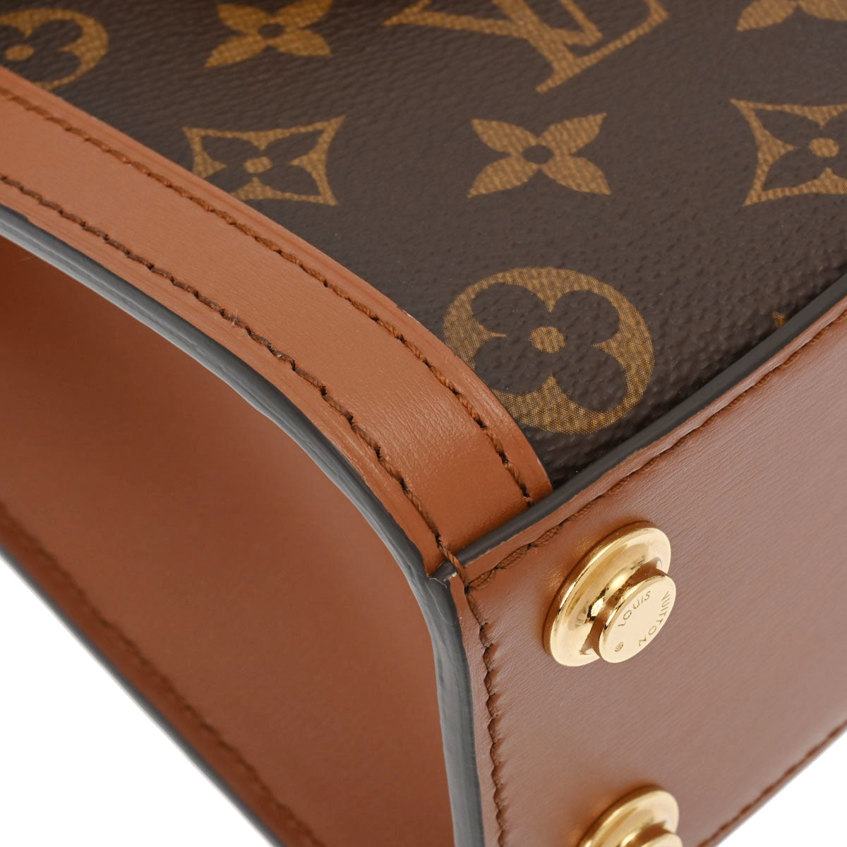 ルイヴィトンドーフィーヌ キャピタル 43013 ブラウン レディース 2WAY  