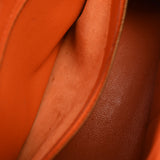 HERMES エルメス ケリー 32 外縫い オレンジ ゴールド金具 □F刻印(2002年頃) レディース オーストリッチ 2WAYバッグ ABランク 中古 銀蔵