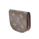 LOUIS VUITTON ルイヴィトン モノグラム ポルトモネ グゼ ブラウン M61926 ユニセックス モノグラムキャンバス コインケース Bランク 中古 銀蔵