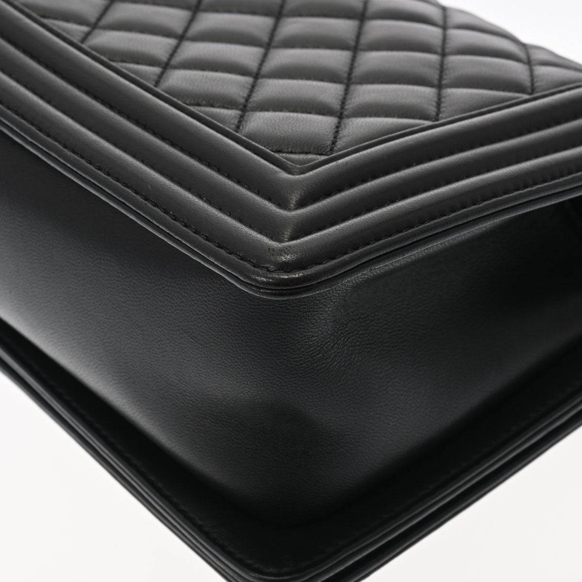 未使用 展示品 シャネル CHANEL ボーイシャネル チェーン ショルダー バッグ キャビアスキン パープル A67086 シルバー 金具 90301179 シャネルボーイシャネル チェーンショルダー 黒 アンティーク調