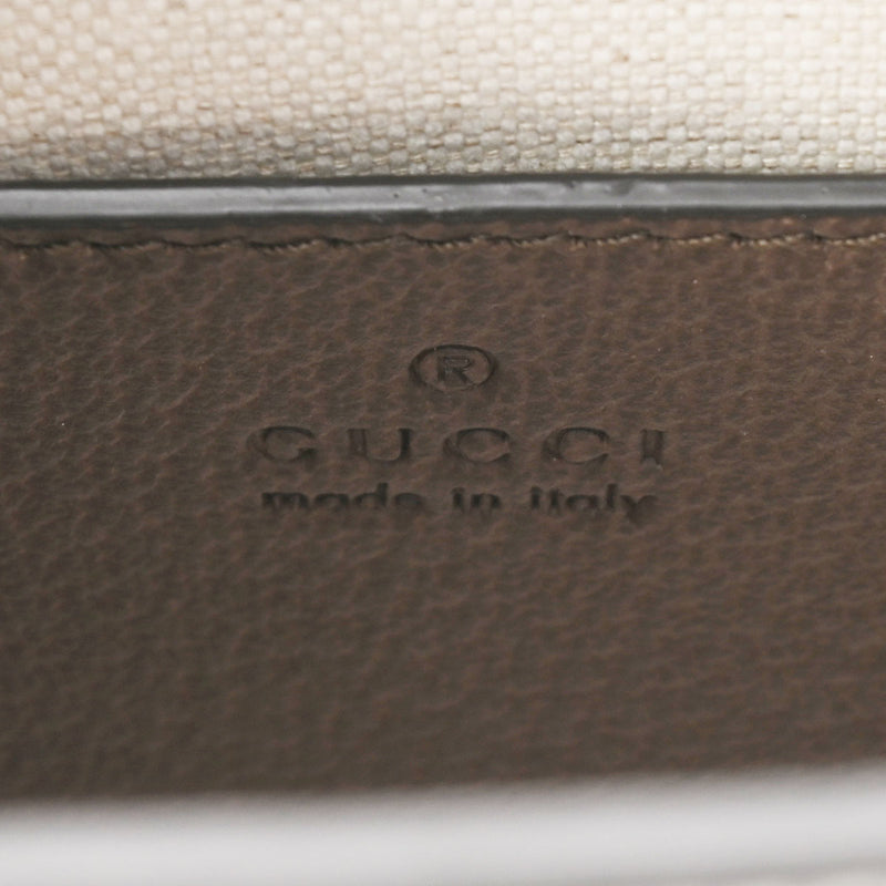 GUCCI グッチ インターロッキング ミニトート GUCCI TIGER 2WAY ベージュ 671623 レディース GGスプリームキャンバス ハンドバッグ 未使用 銀蔵