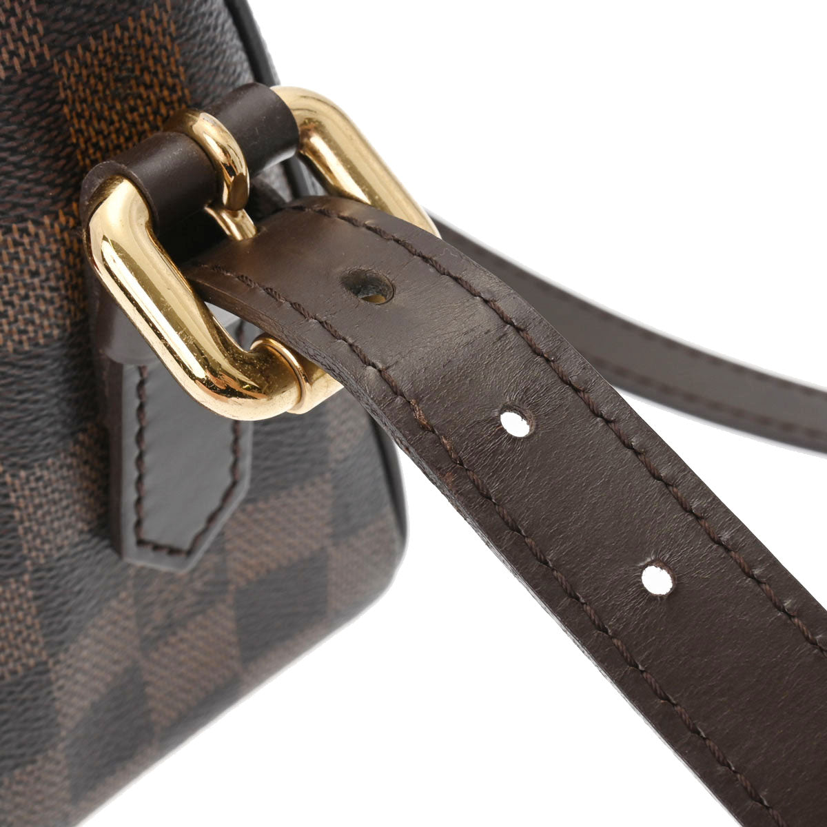 ルイヴィトン ラヴェッロGM ダミエ ショルダーバッグ ダミエキャンバス N60006 ブラウン　 レディース LOUIS VUITTON  中古 ルイヴィトンラヴェッロ GM ブラウン レディース ダミエキャンバス