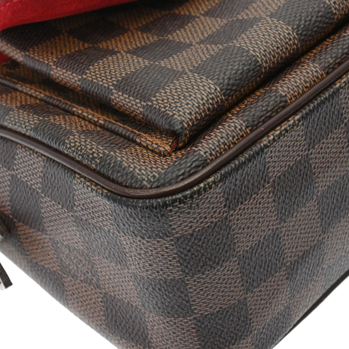 ルイヴィトン ラヴェッロGM ダミエ ショルダーバッグ ダミエキャンバス N60006 ブラウン　 レディース LOUIS VUITTON  中古 ルイヴィトンラヴェッロ GM ブラウン レディース ダミエキャンバス